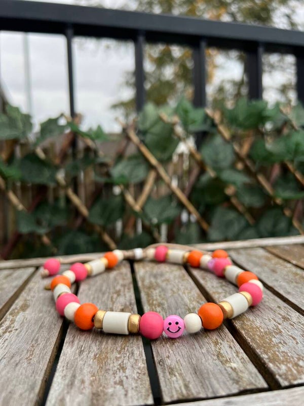 Anti tekenband - Jelly Bean Pink Maat 33 cm