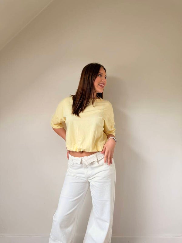 Pastel Geel Top