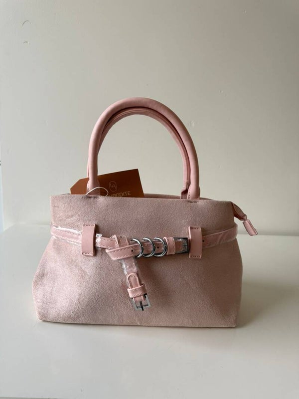 unieke roze handtas