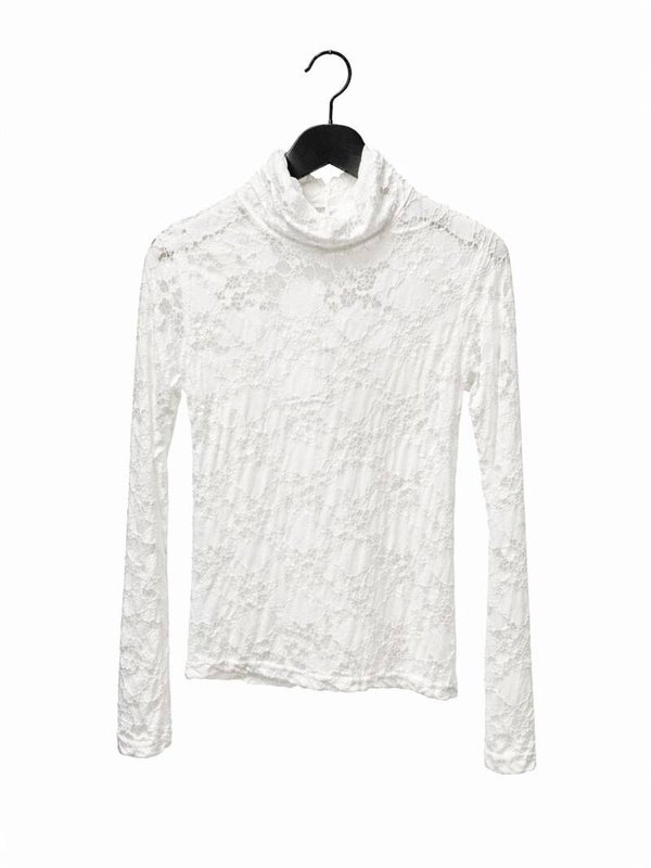 Amara High Neck Lace Top