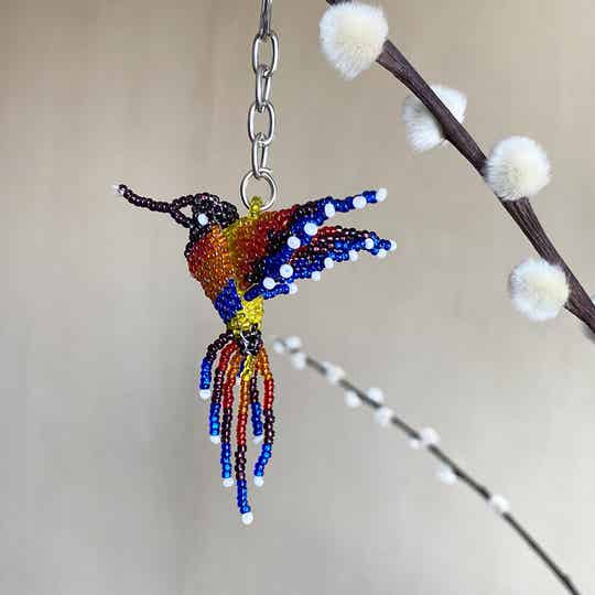 (sleutel)hanger kolibri