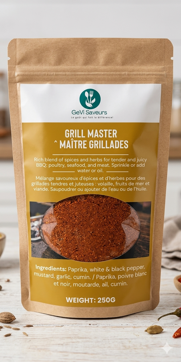Grill Master / Maitre Grillades 250g
