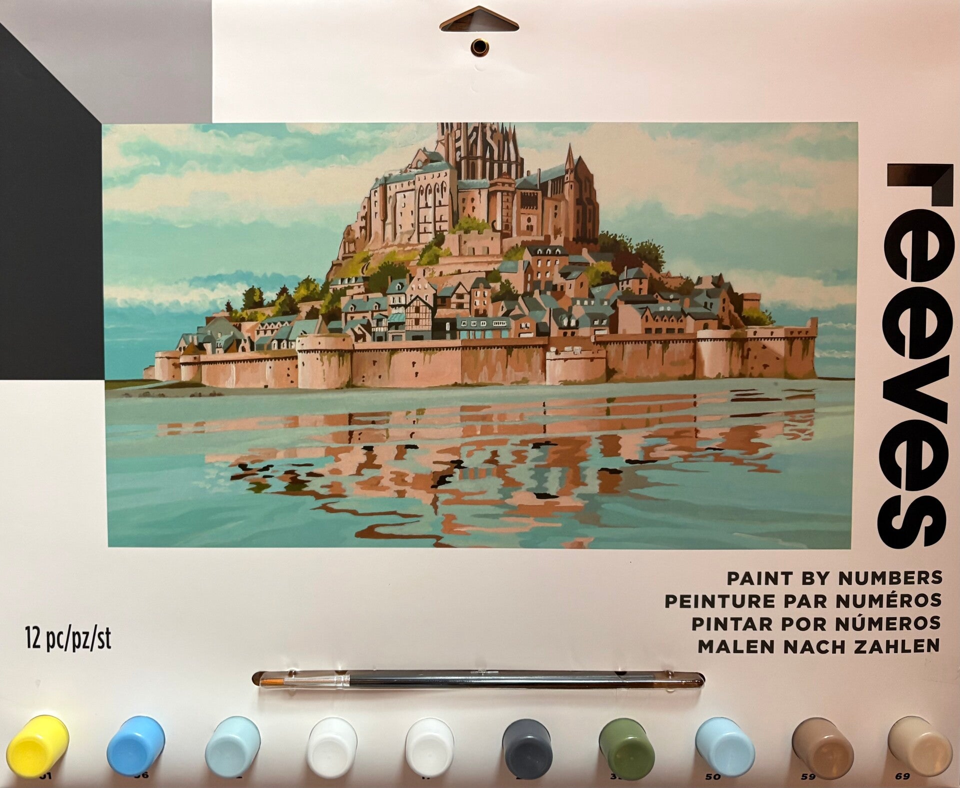 Schilderen op nummer st. Michel