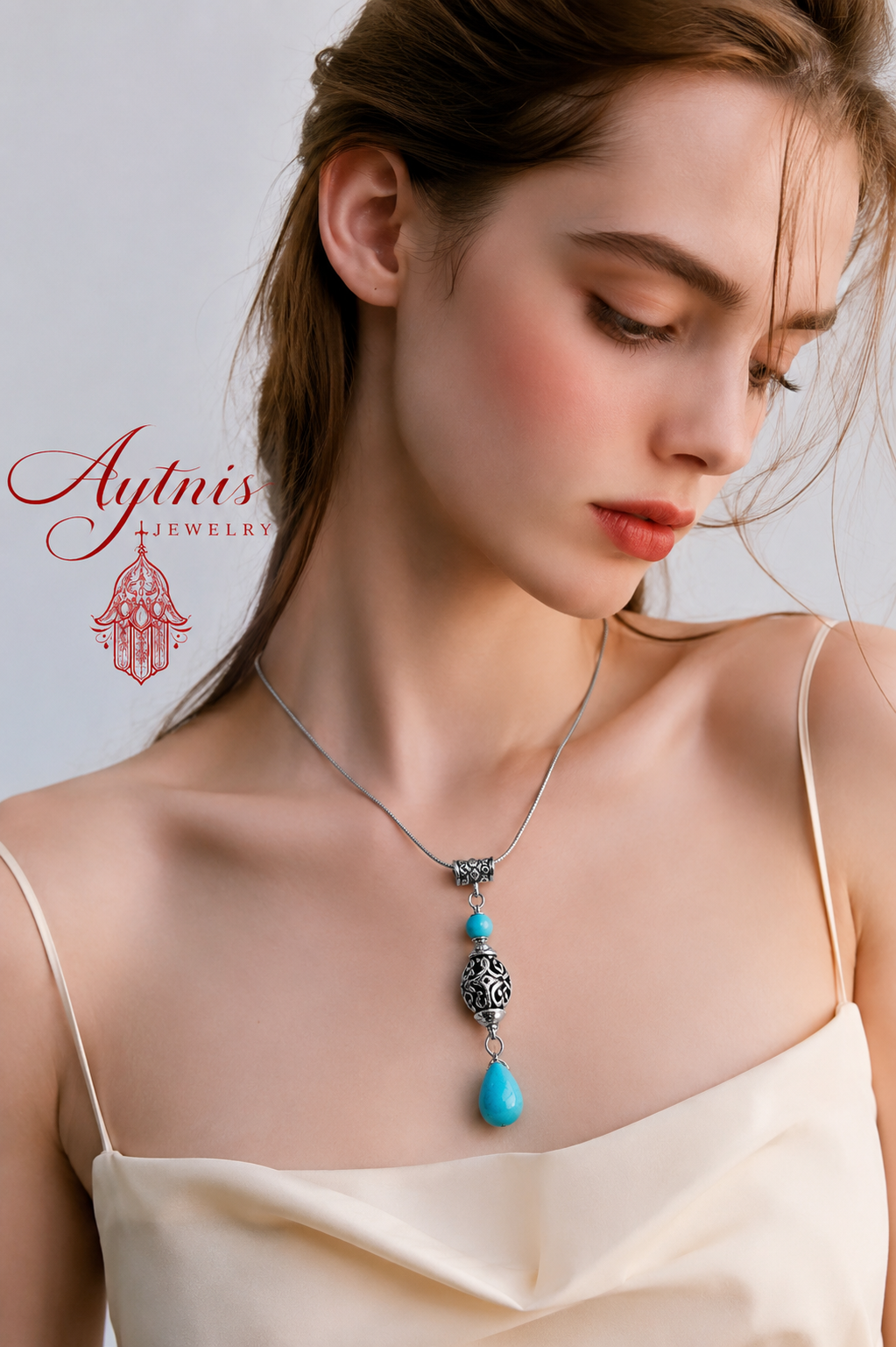 The Blue Drop Necklace