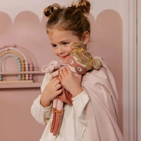 Little Dutch - Knuffelpop - Rosa Superheldin