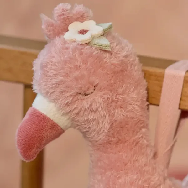 Little Dutch - Safari Friends - Muziekdoosje Flamingo