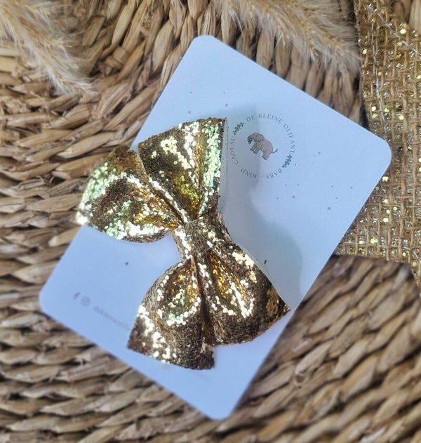 Haarspeld Kind - Vlinderstrik / Goud