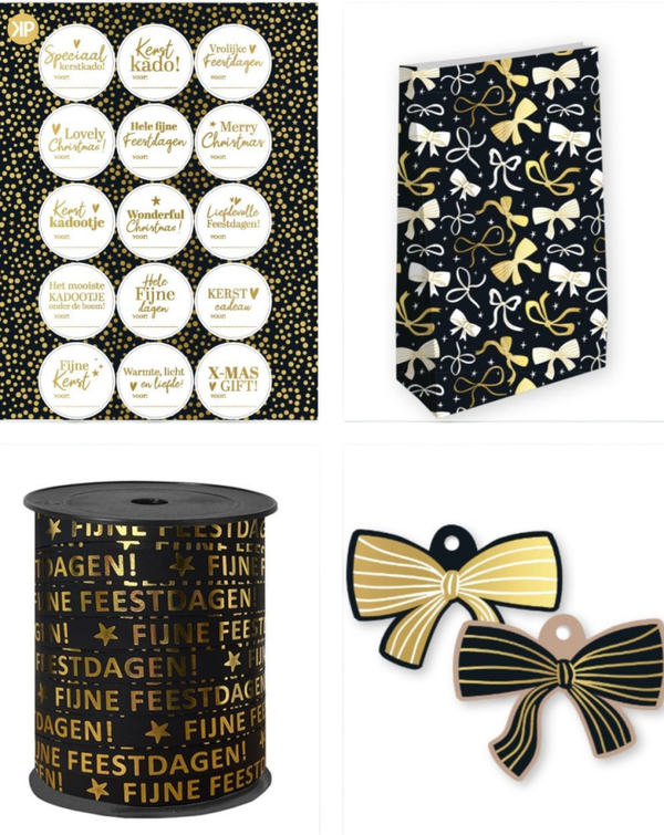 DIY Kerstpakket – Goud & Zwart