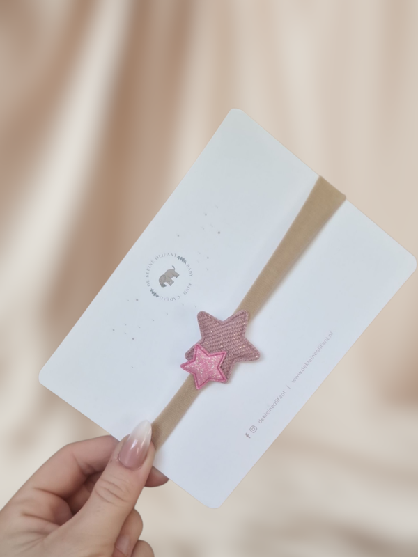 Haarband Baby - Glitter/Ster