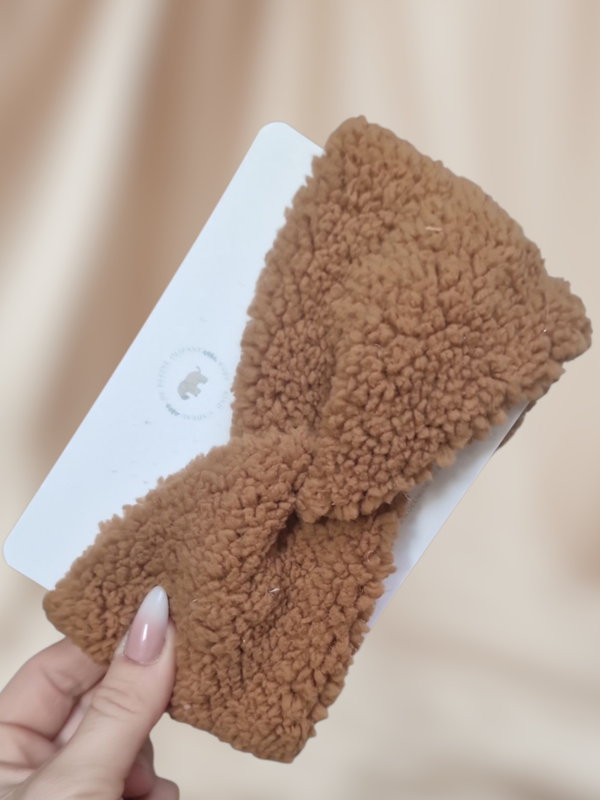 Haarband Kind - Teddy - Taupe