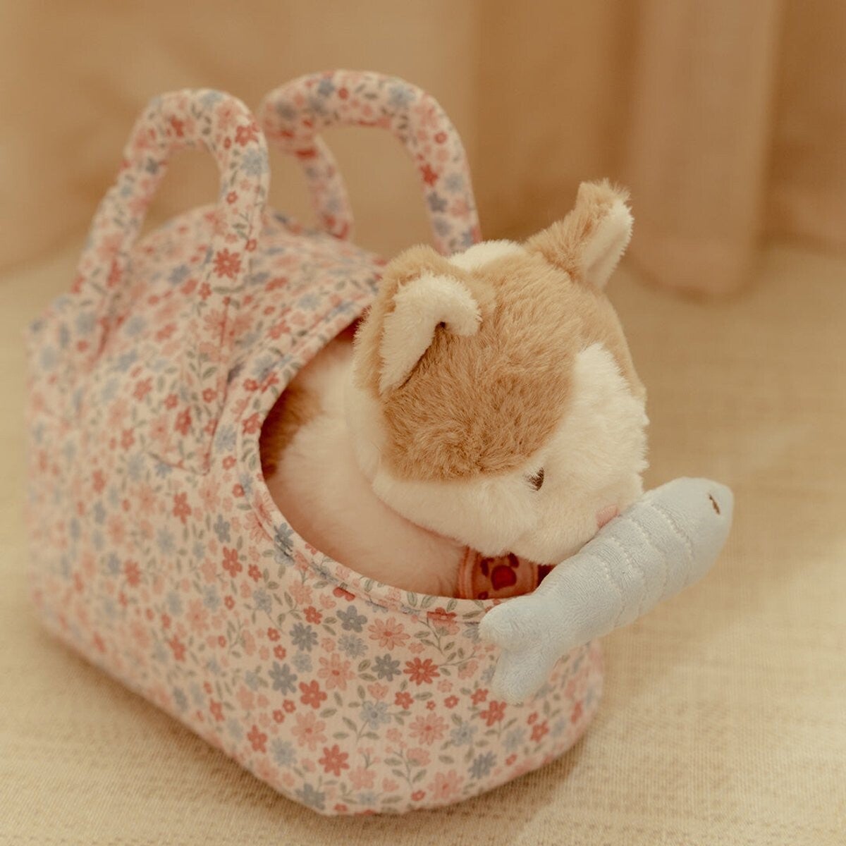 Little Dutch - Knuffelkat Marley in tas