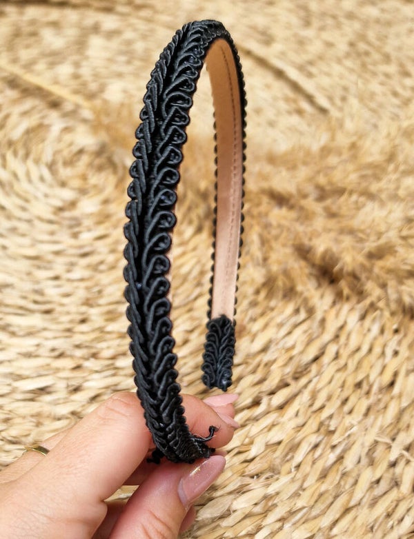 Haarband Diadeem - Zwart