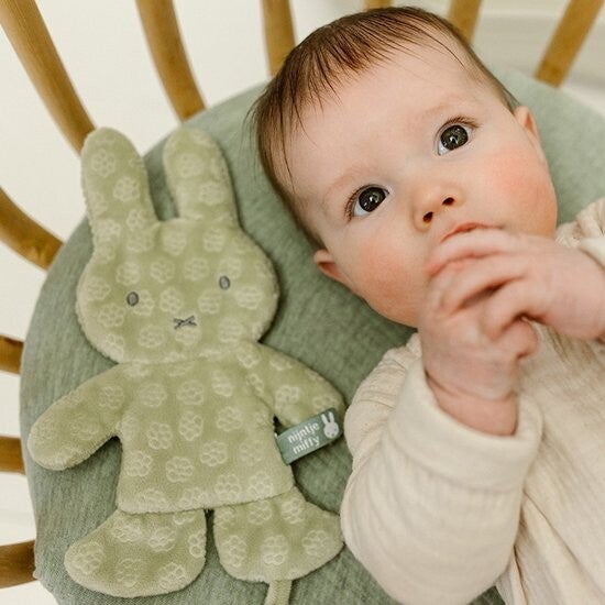 Nijntje - Green Flower - Speendoekje