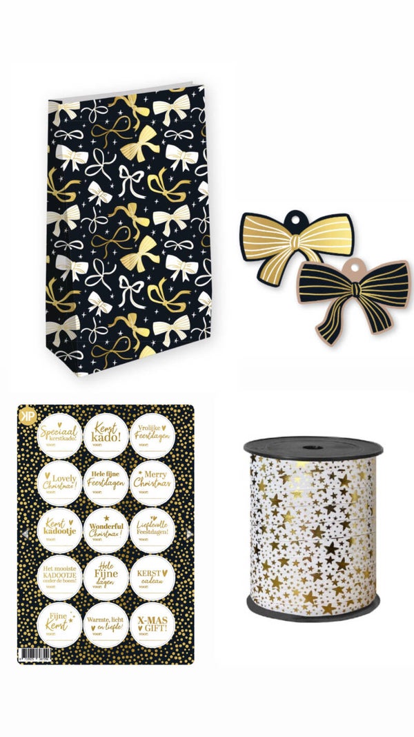 DIY Kerstpakket – Goud & Zwart