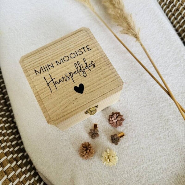 Bewaardoosje - Mijn mooiste haarspeldjes
