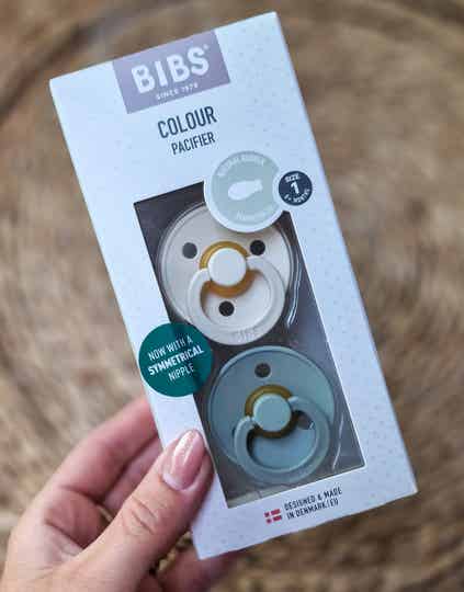 Bibs Spenen 0+ Symmetrisch - Crème/Mint