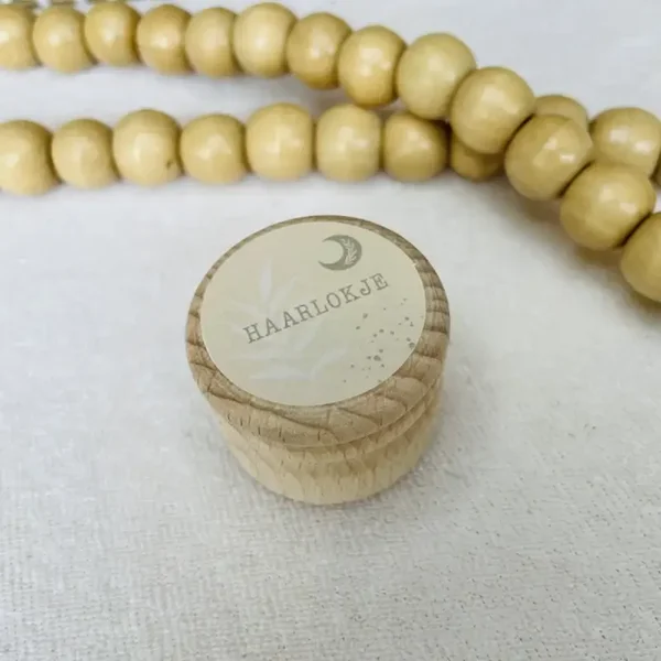 Bewaardoosje - Haarlokjes Creme
