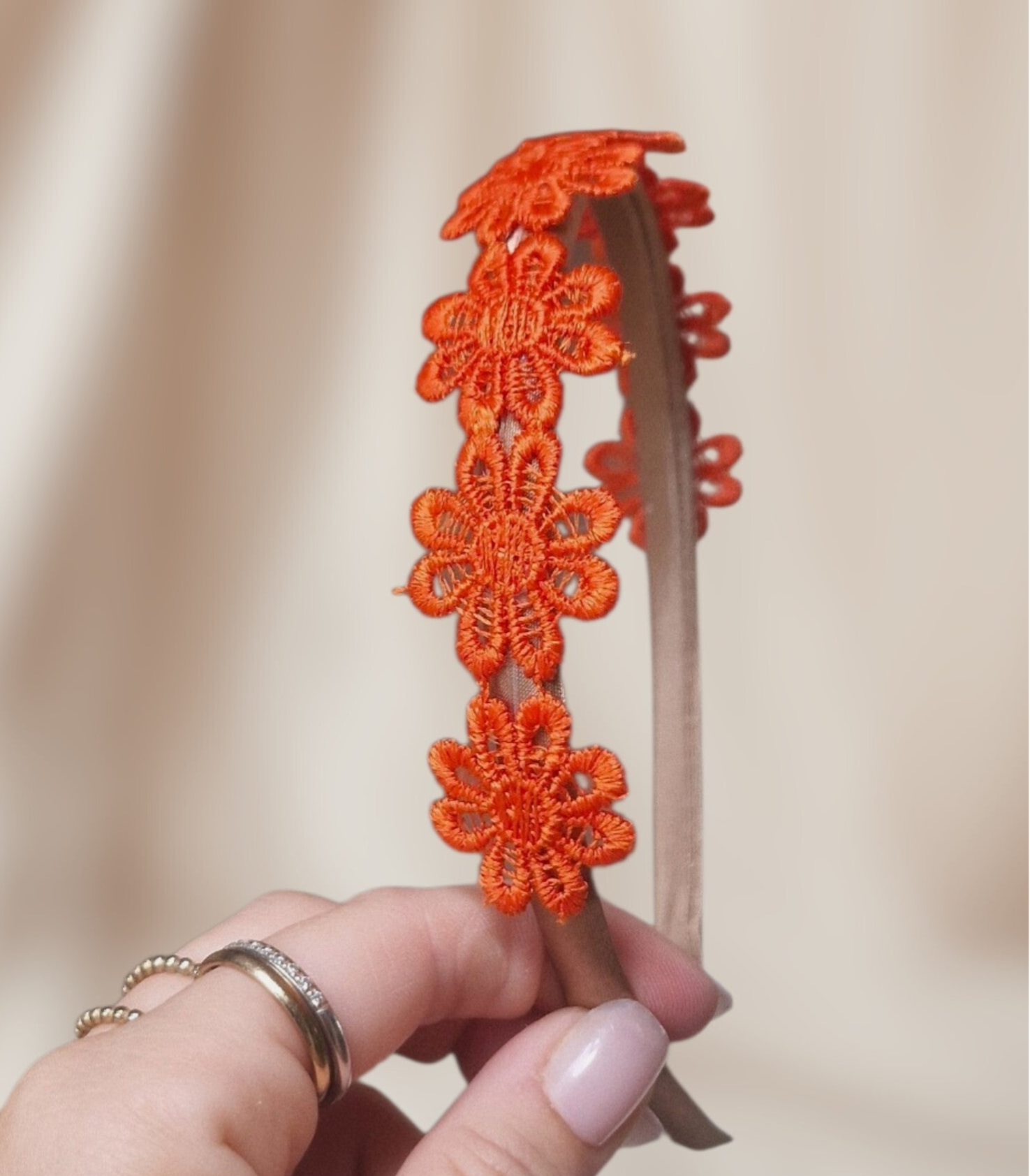 Haarband Diadeem - WK Voetbal - Bloemen