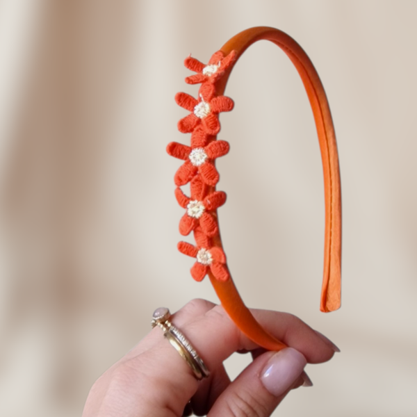 Haarband Diadeem - WK Voetbal - Bloemen