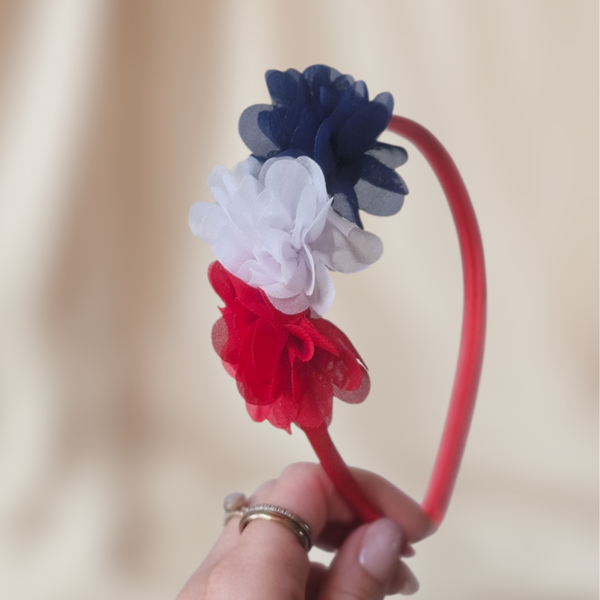 Haarband Diadeem - WK Voetbal - Bloemen