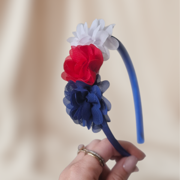 Haarband Diadeem - WK Voetbal - Bloemen