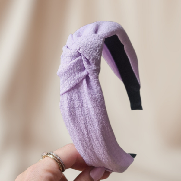 Haarband Knoop - Lila