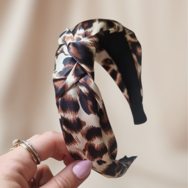 Haarband Knoop - Panter