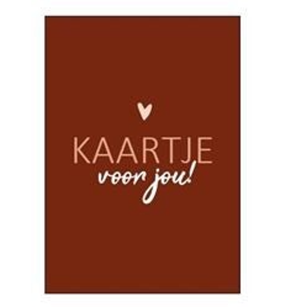 Wenskaart Klein - Kaartje voor jou