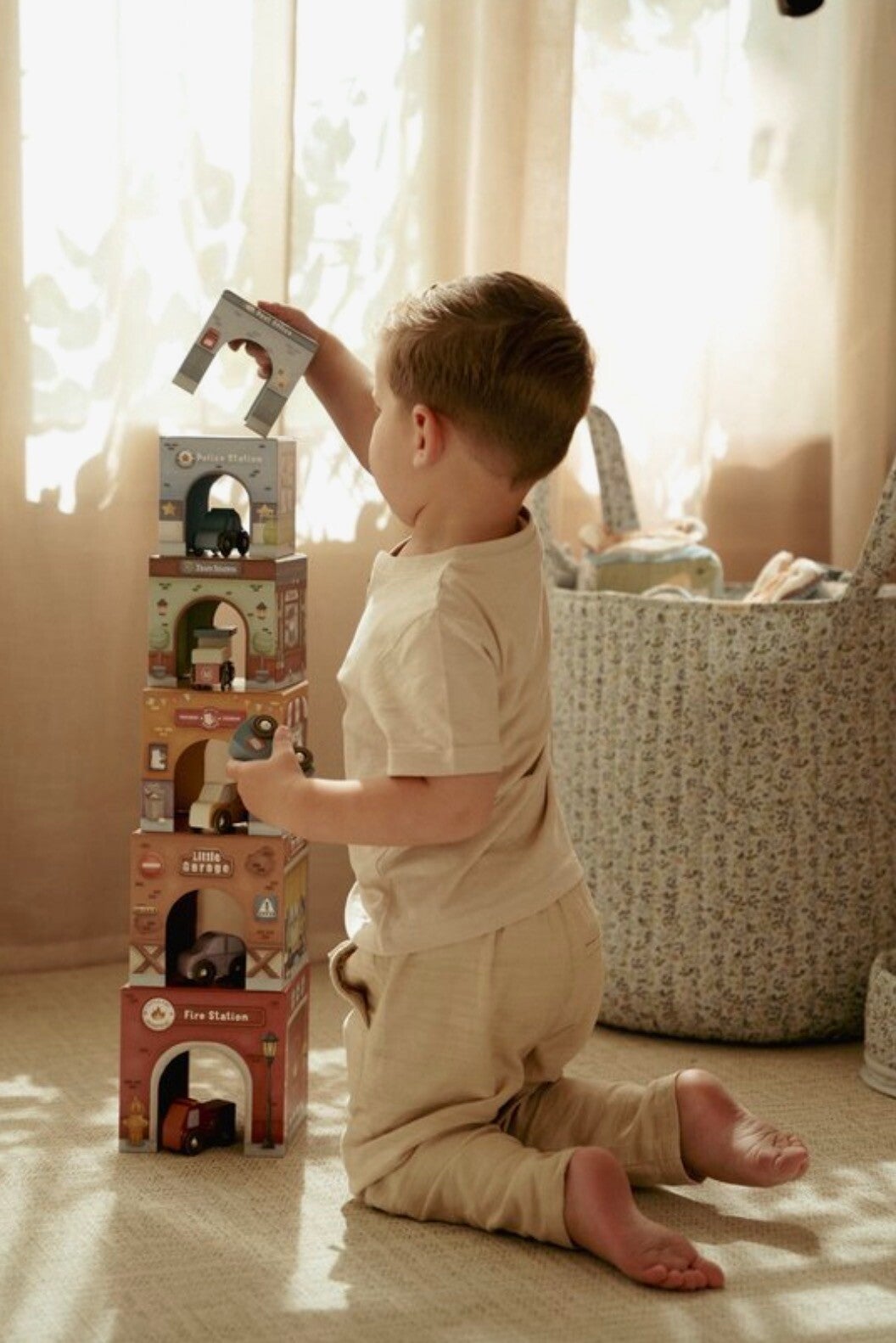 Little Dutch - Stapeltoren Auto’s