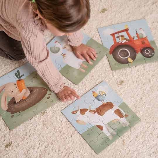 Little Dutch - Little Farm - Puzzel - Vier