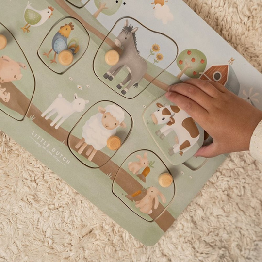 Little Dutch - Little Farm - Geluidenpuzzel