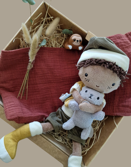 Cadeaupakket Baby - Jongen - Knuffelpop Jake