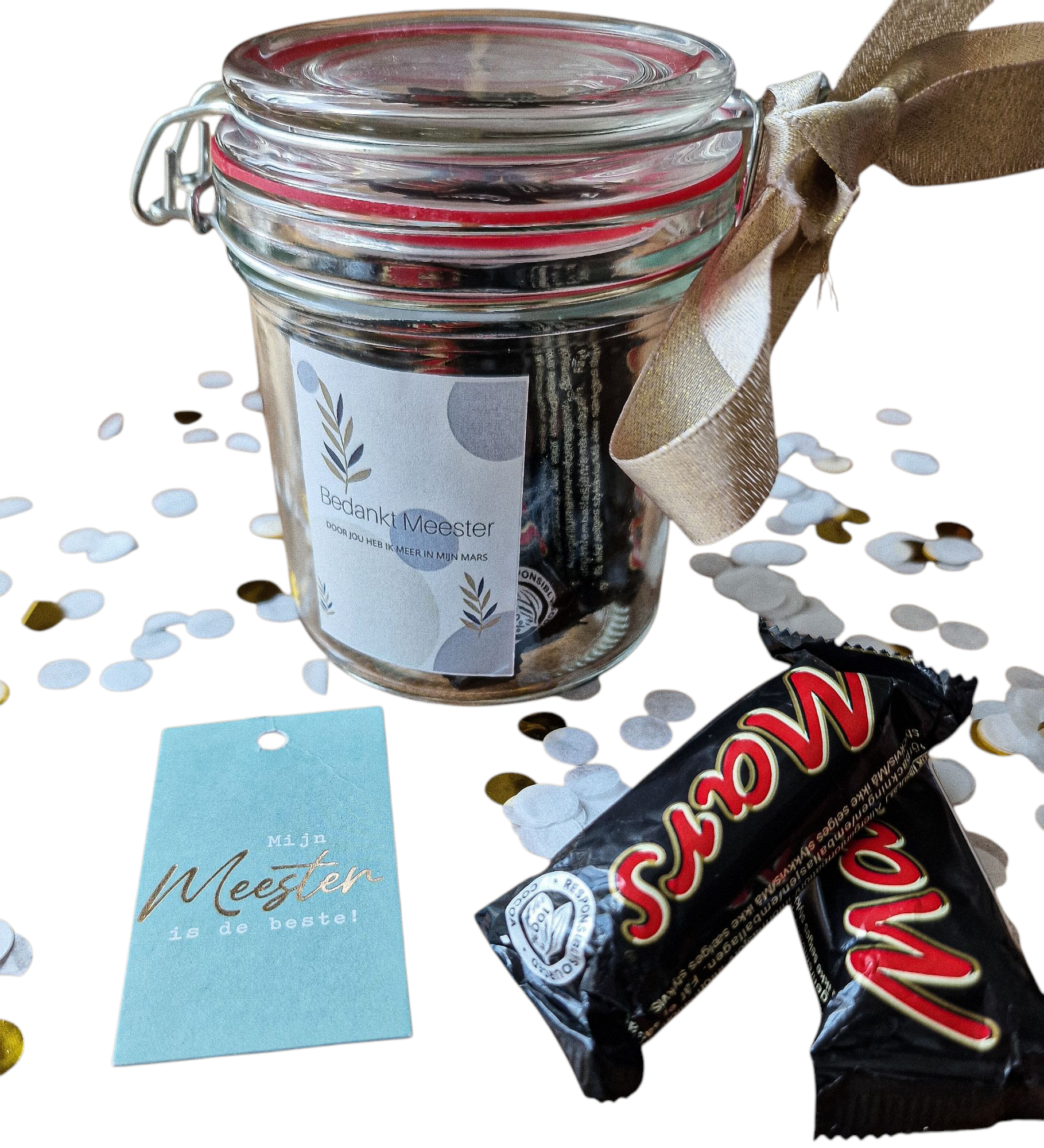 Bedankt Meester - Door jou heb ik meer in mijn mars