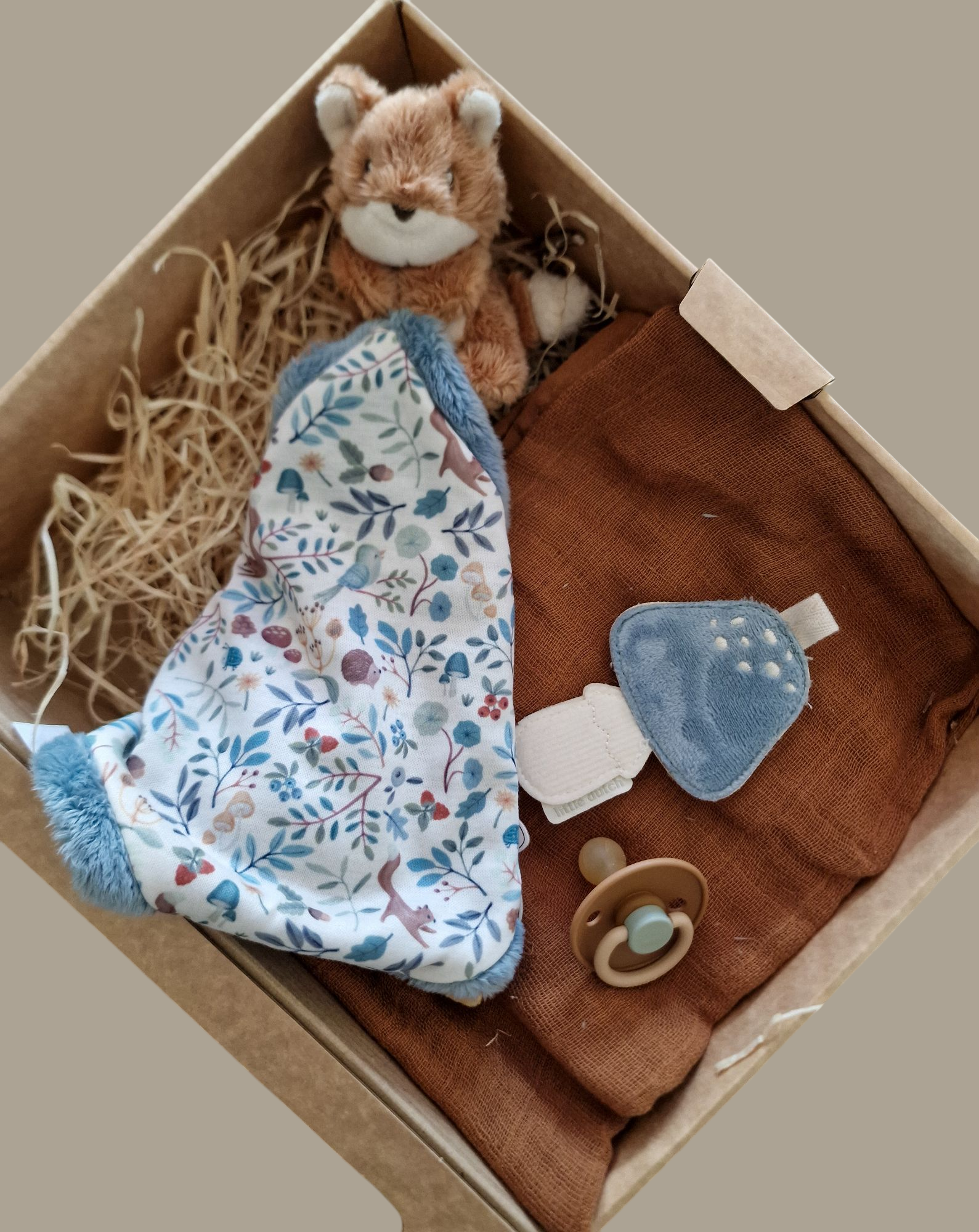 Cadeaupakket Baby - Jongen - Vos