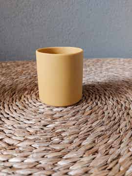 Siliconen Drinkbeker - Geel