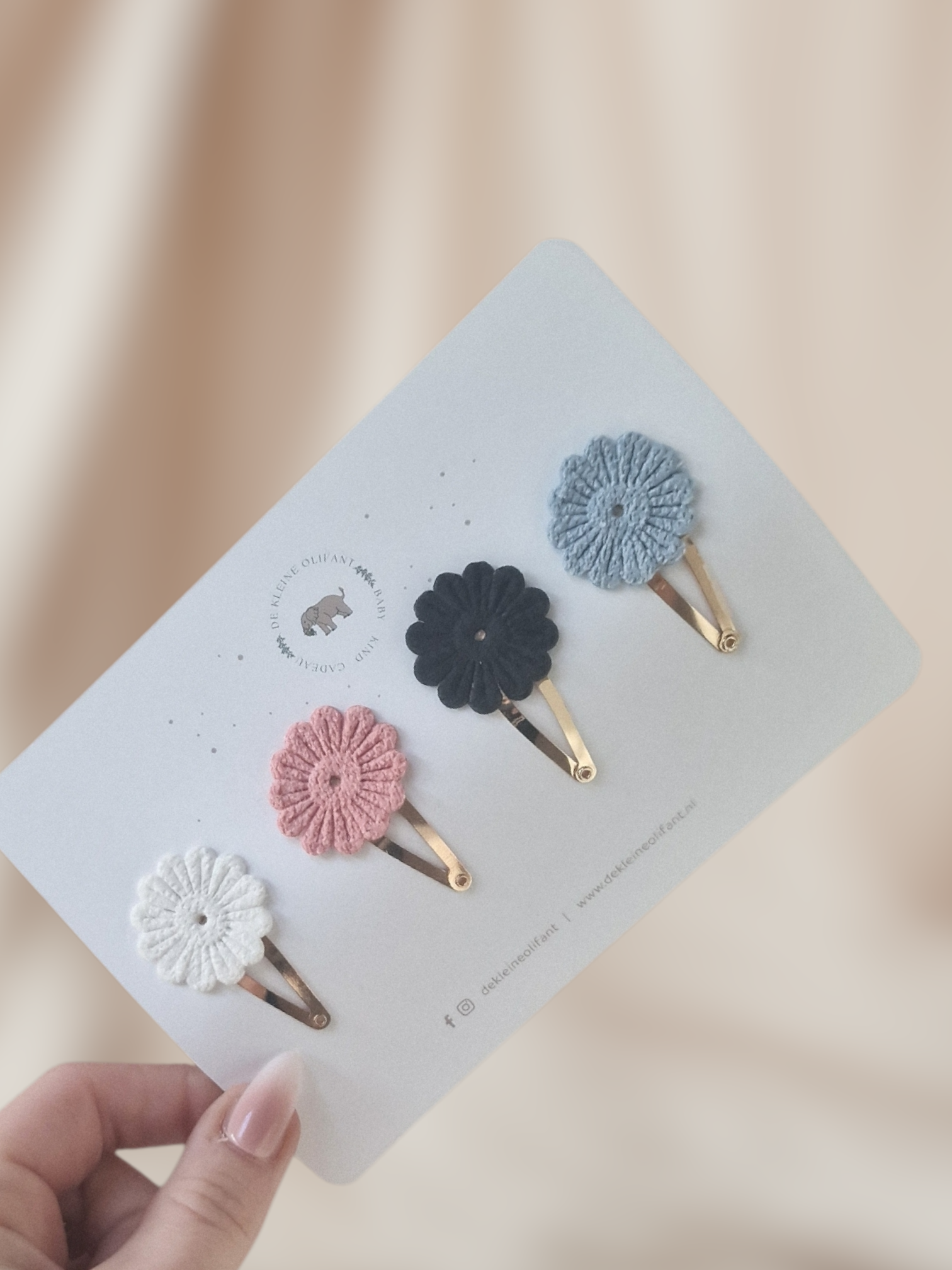 Haarspeldjes Kind - Mix - Basis Bloemen