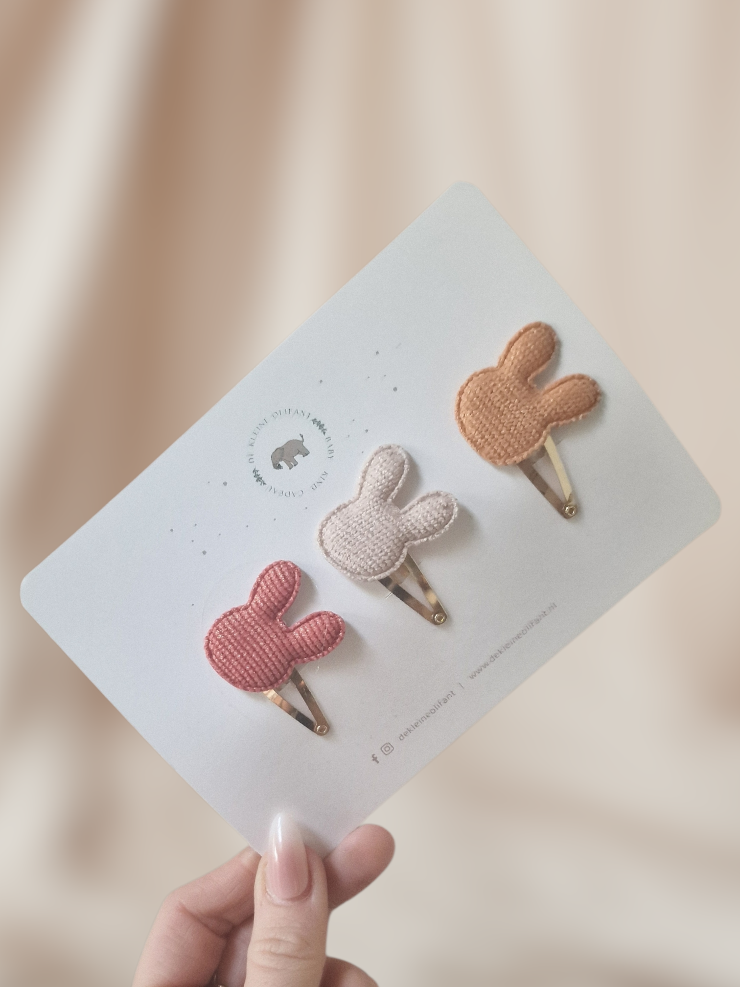 Haarspeldjes Kind - Konijntjes