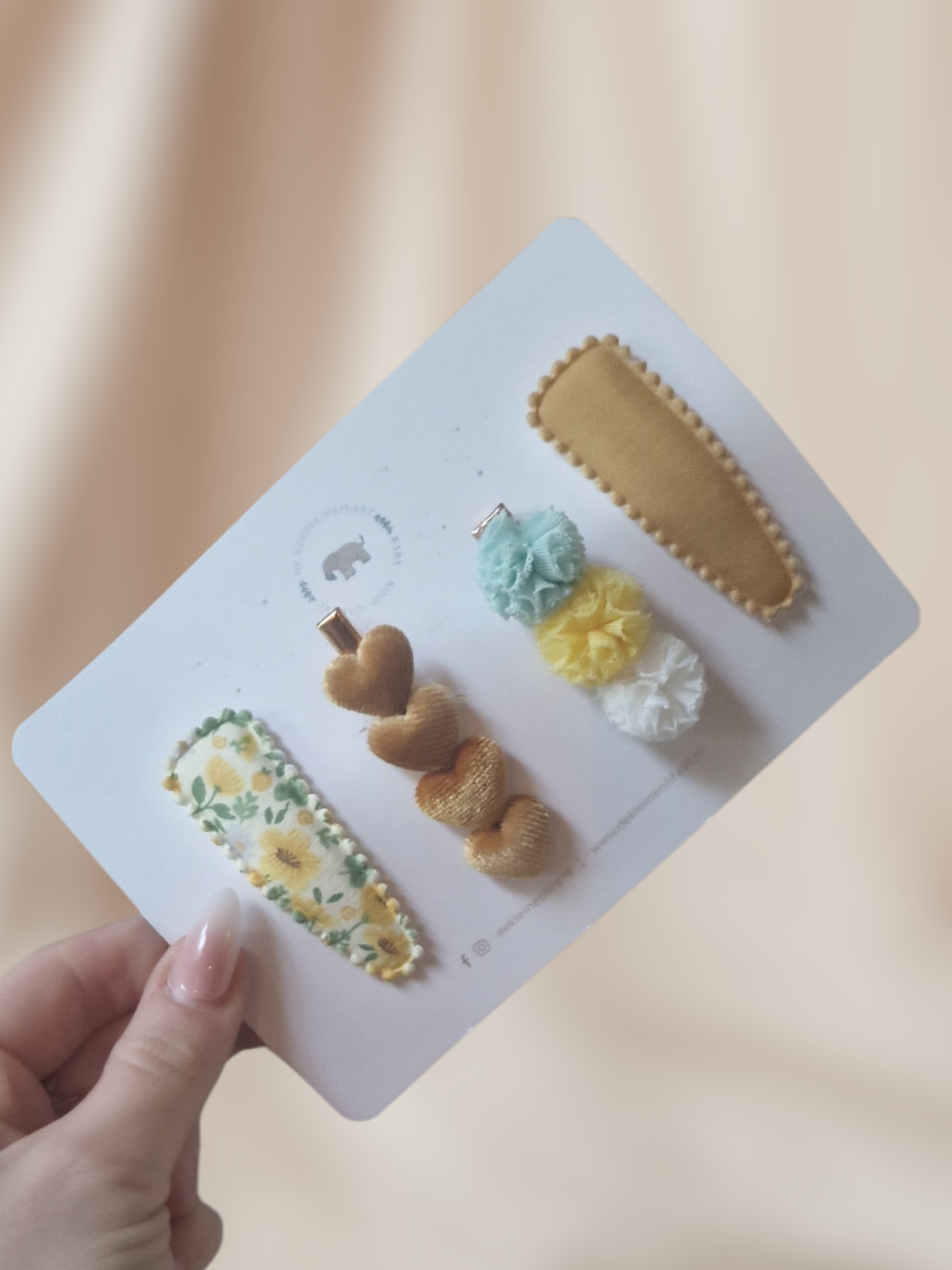 Haarspeldjes Kind - Mix - Geel/Groen