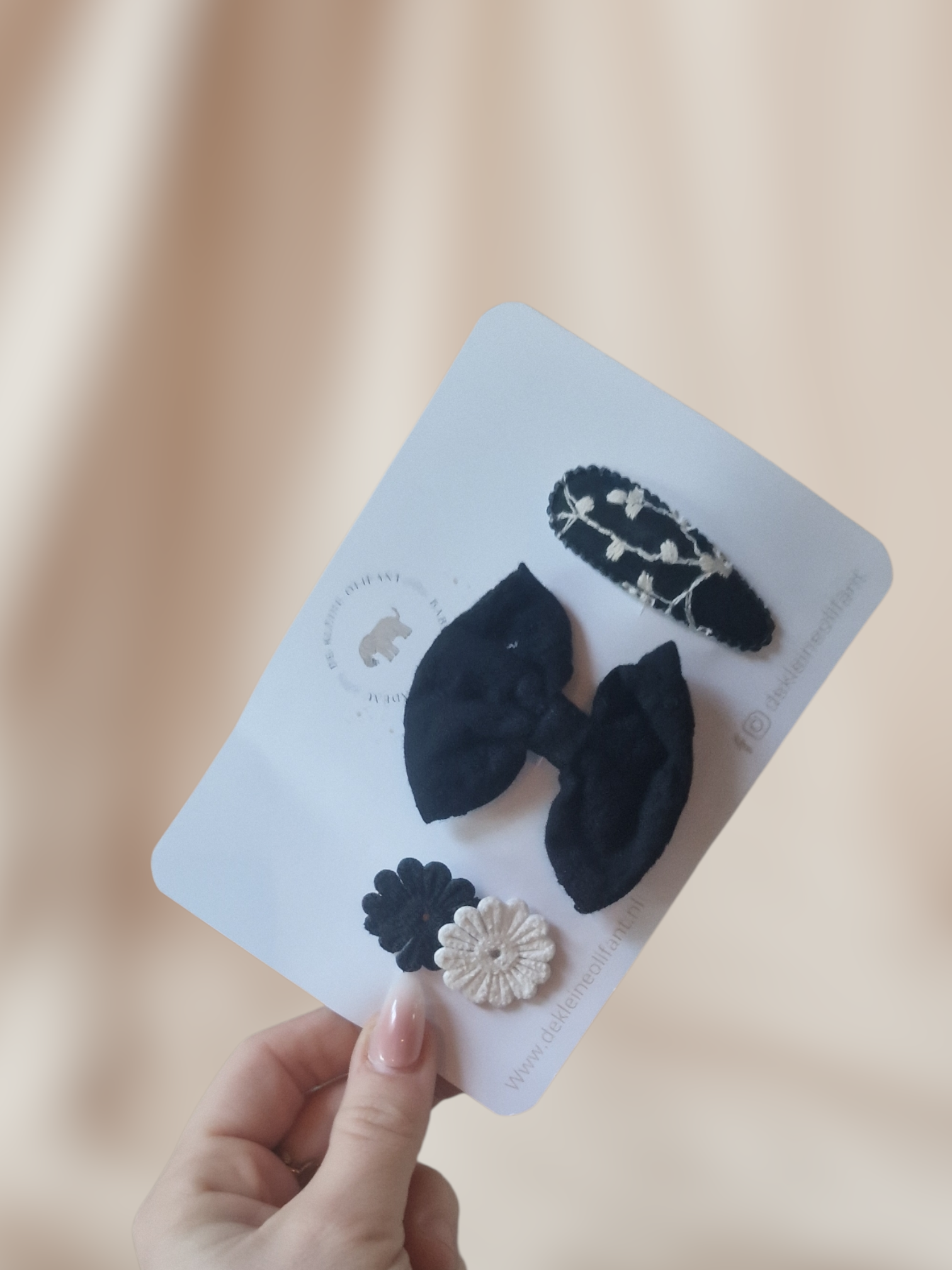 Haarspeldjes Kind - Mix - Zwart/Wit