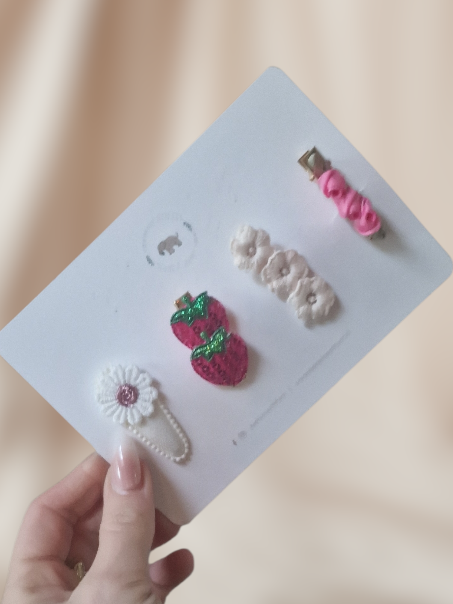 Haarspeldjes Kind - Mix - Rood/Wit