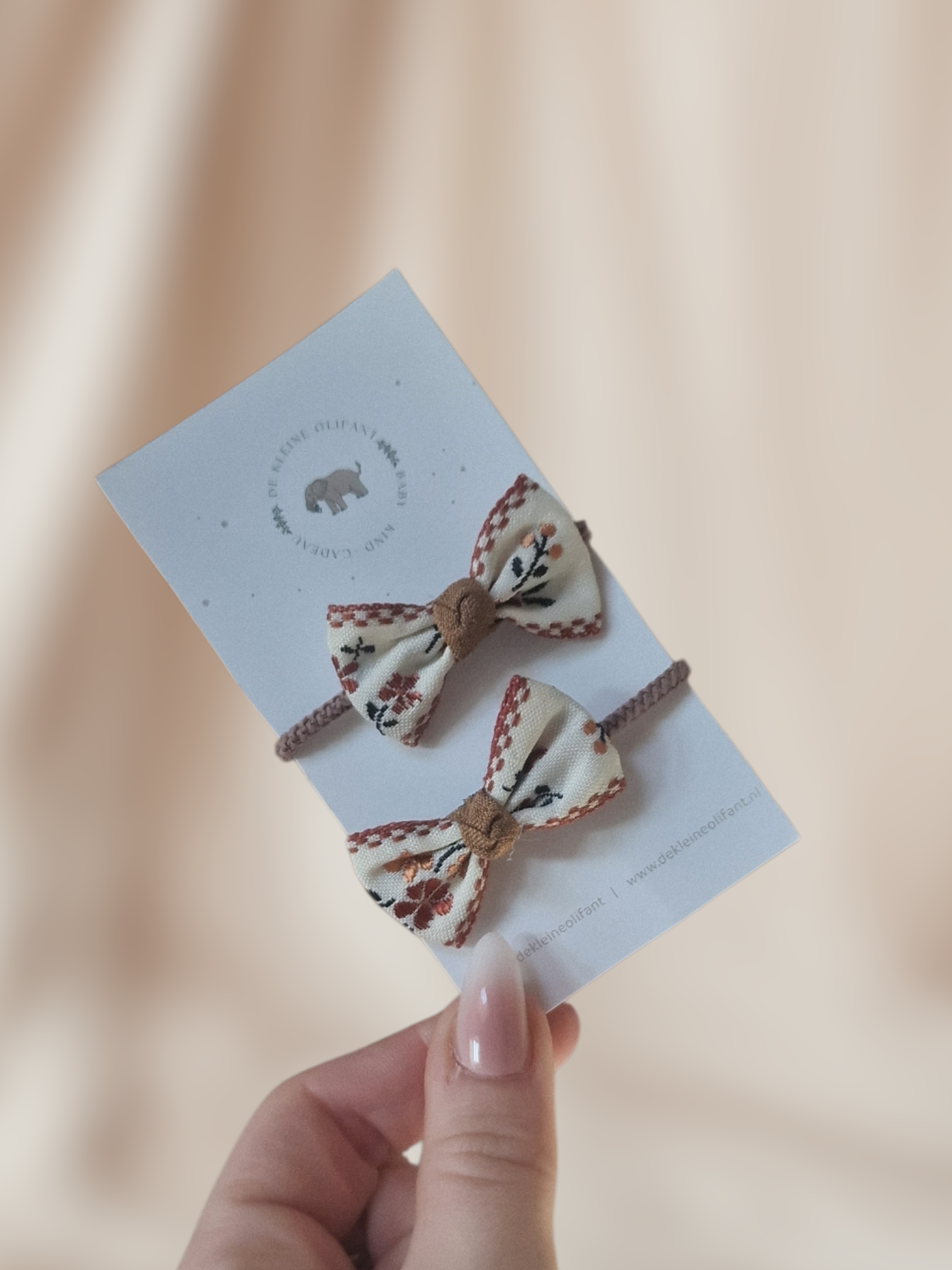 Haarelastiekjes Kind - Strikjes - Bloemen