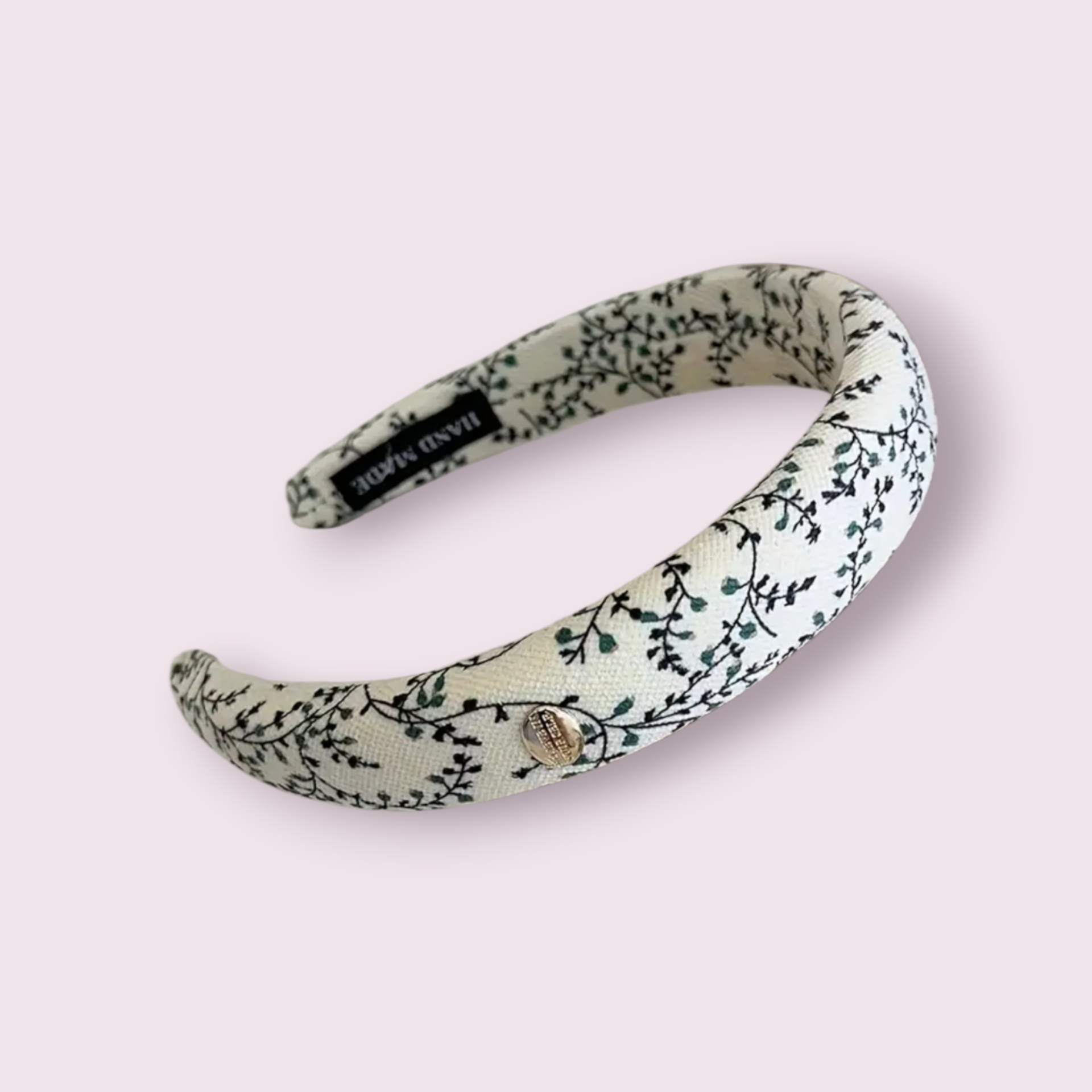 Haarband Diadeem - Wit/Groen