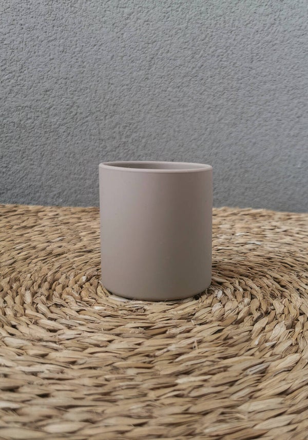 Siliconen Drinkbeker - Taupe