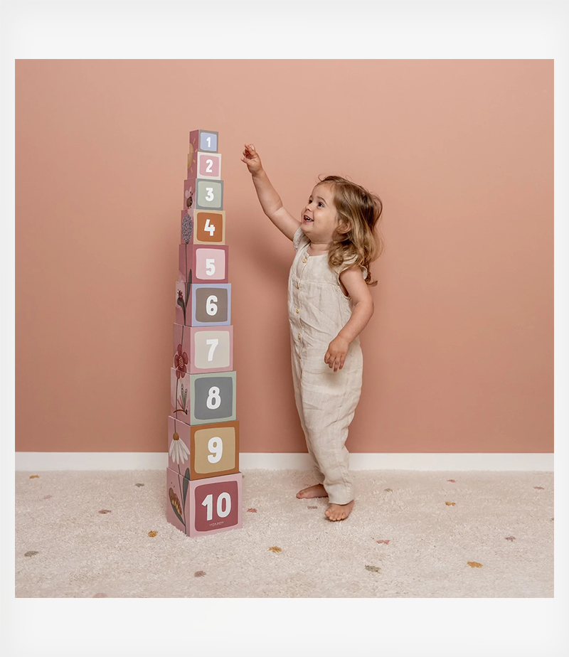 Little Dutch - Flowers & Butterflies - Stapeltoren