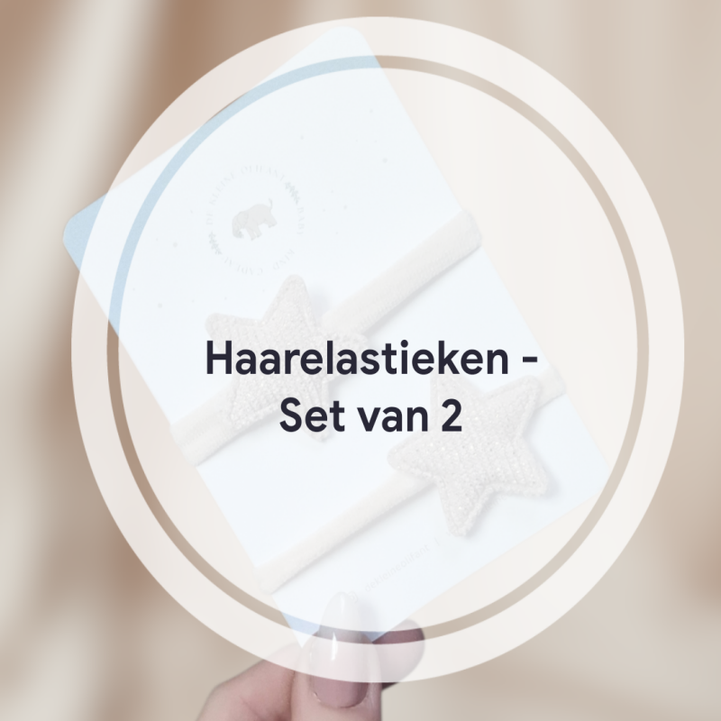 haarelastiek kind per 2