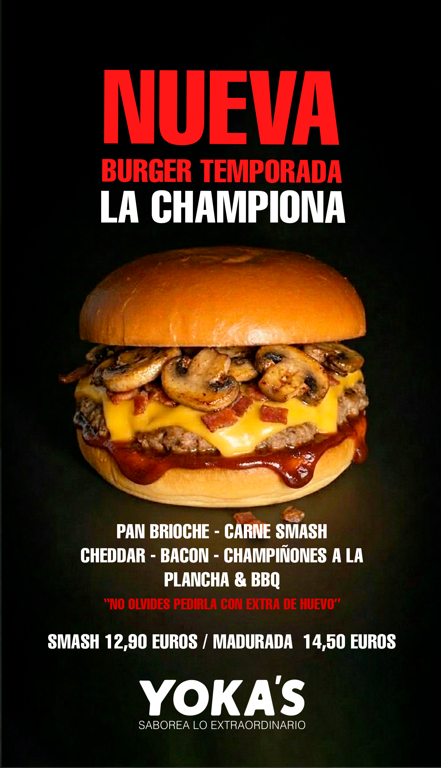 HAMBURGUESA DE TEMPORADA LA CHAMPIONA 