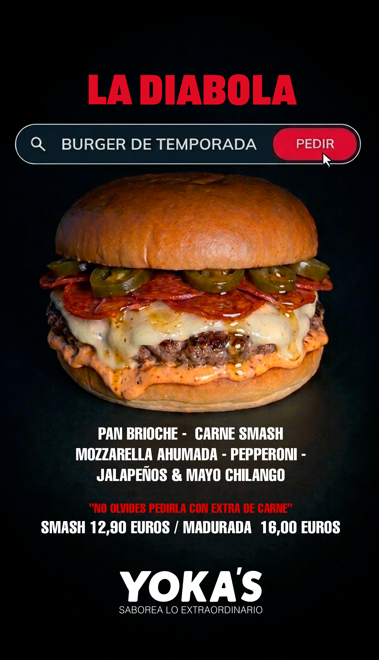 HAMBURGUESA DE TEMPORADA LA CHAMPIONA 