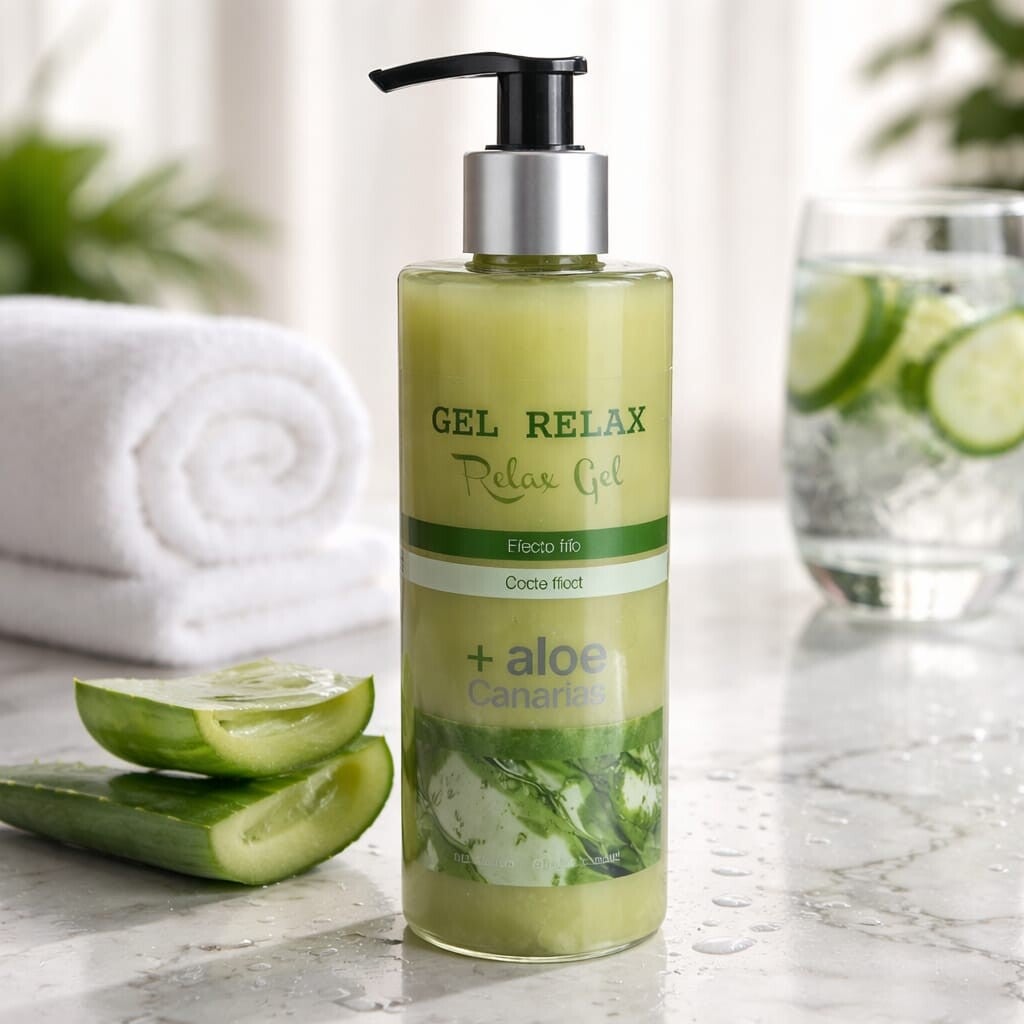 Aloë Vera gel ontspannend koude effect 250 ml