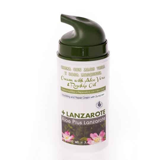 Rozenbottel en Aloë Vera Voedende Gezichtscrème 100ml