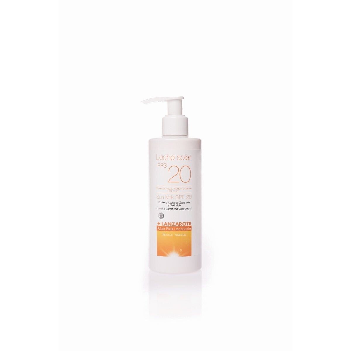 Aloë vera zonnebrandcrème SPF 20 250 ml